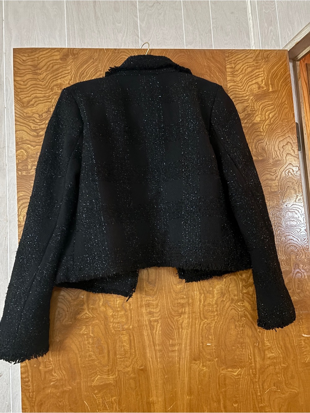 House of Harlow 1960 Black Tweed Jacket and Skort Set. Size Medium - Picture 5 of 10